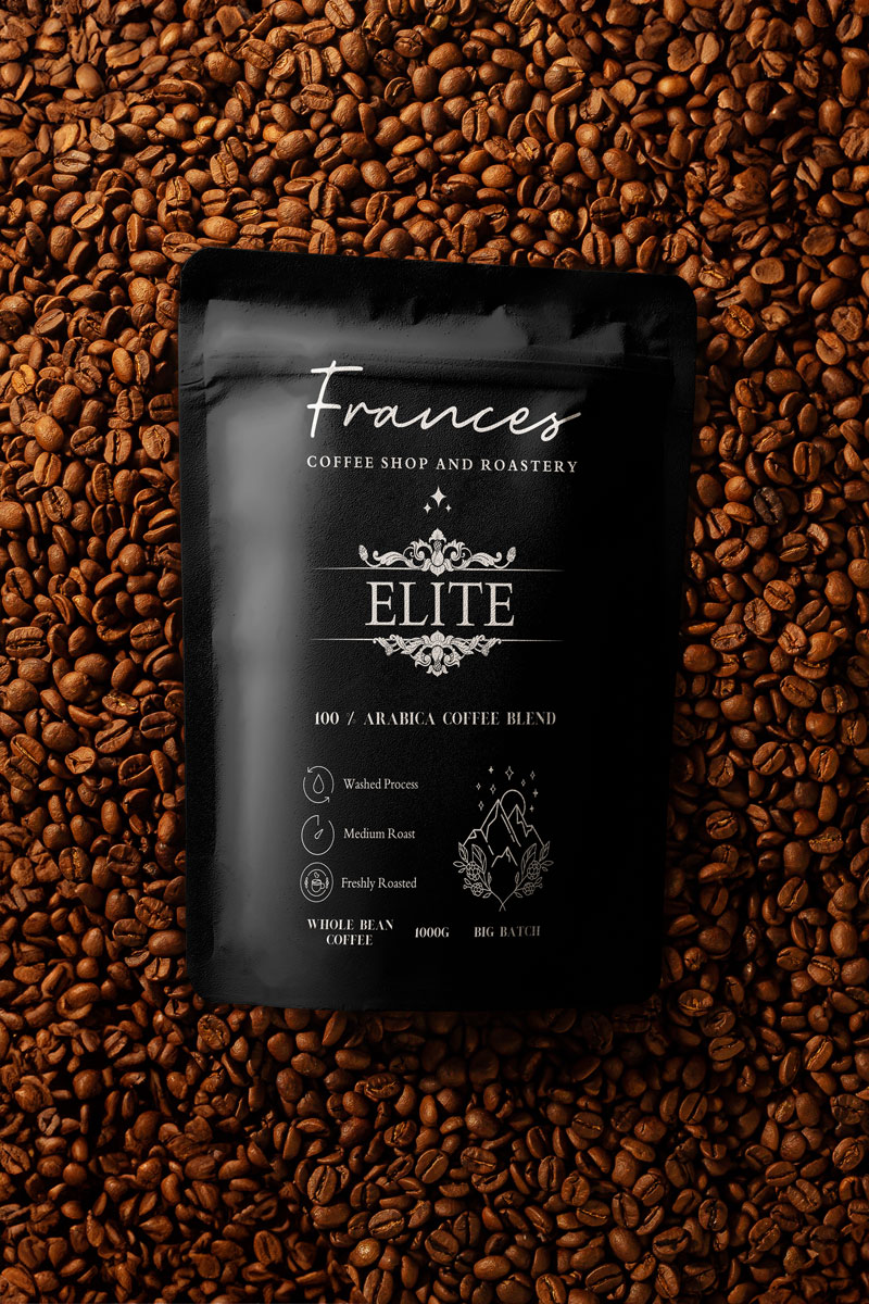 FRANCES Elite Black %100 Arabica Coffee Blend BlckF1000